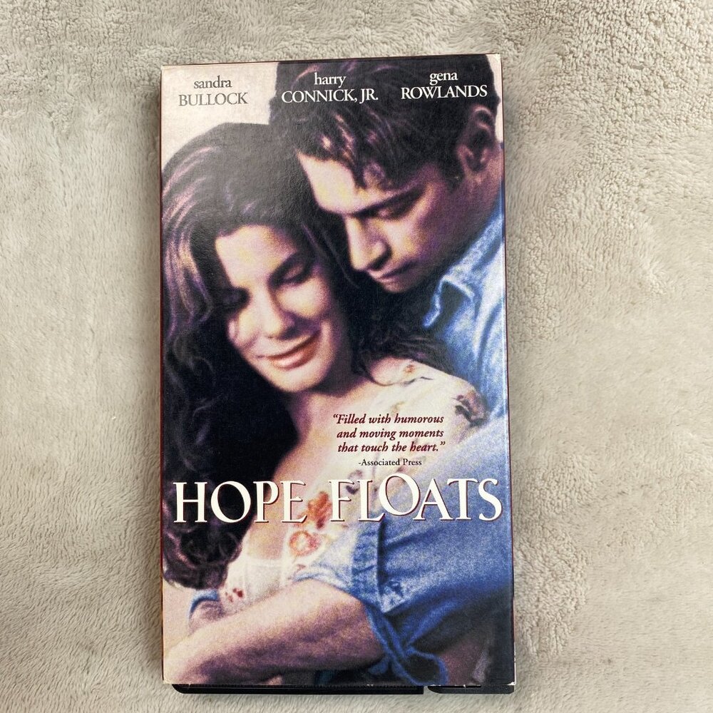 Hope Floats 1998 Sandra Bullock Harry Connick Jr Romance Drama VHS Tape